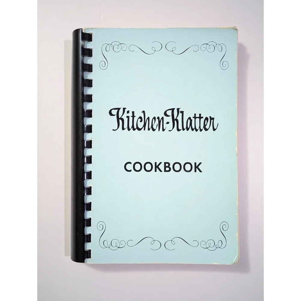 Kitchen-Klatter Vintage Cookbook Spiral Bound Traditional Recipes 3rd Print 1973